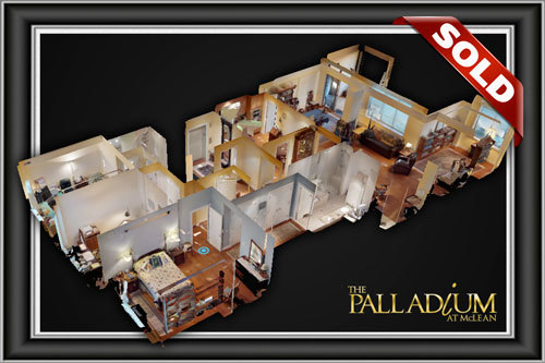 Sold Luxury Condo in McLean - The Palladium at McLean Unit 406